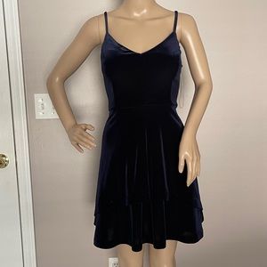 Navy blue dress